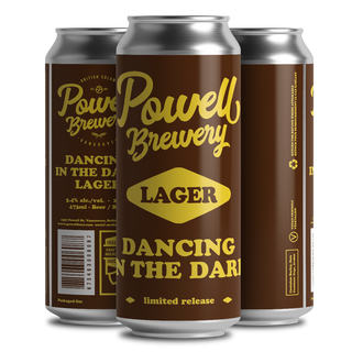 4pk Powell "DANCING IN THE DARK” LAGER (473mL)