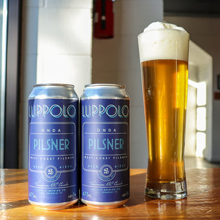 4pk Luppolo Onda West Coast Pilsner (473ml)